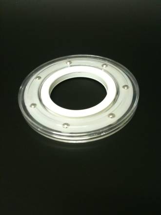 140mm Clear Small Turntable