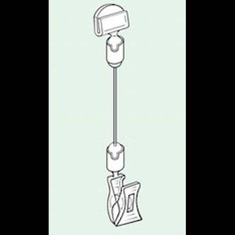VersaGrip Wire Sign Holder with Clip