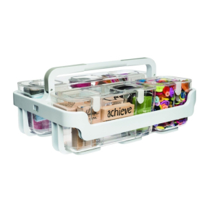 Stackable Caddy Organiser with 3 Containers