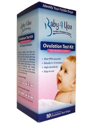 Baby4You Ovulation Test Kit - As sold in Pharmacies