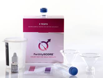 FertilityScore Male Sperm Count & Motility Test