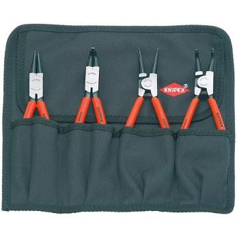 PLIER CIRCLIP SET 4pc KNIPEX