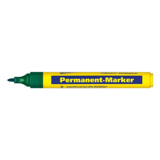 MARKER PERMANENT GREEN CHISEL TIP 1.5-3mm BLEISPITZ