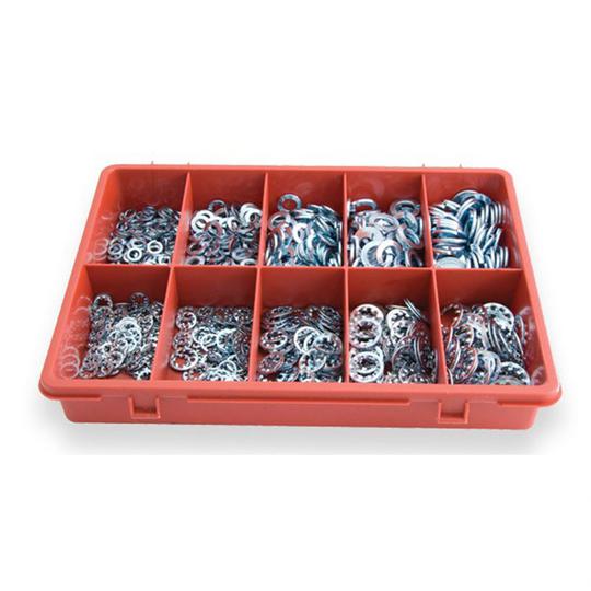 ASSORTMENT WASHER LOCK TRADE PACK 720pc