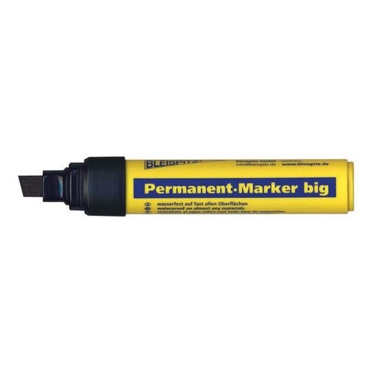 MARKER PERMANENT BLACK CHISEL TIP 4-12mm BLEISPITZ