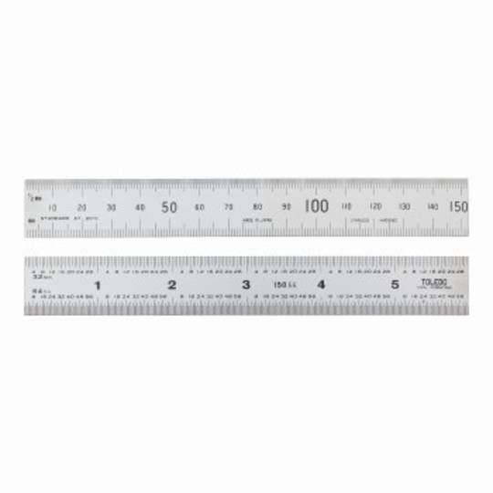 RULE S/STEEL 150mm TOLEDO