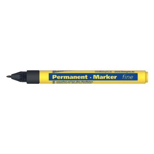 MARKER PERMANENT BLACK FINE TIP 1.0mm BLEISPITZ
