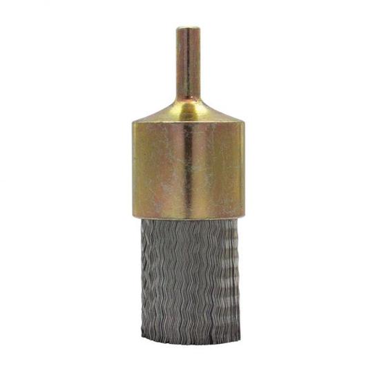 BRUSH DECARB END 25mm X 6mm SPINDLE JOSCO