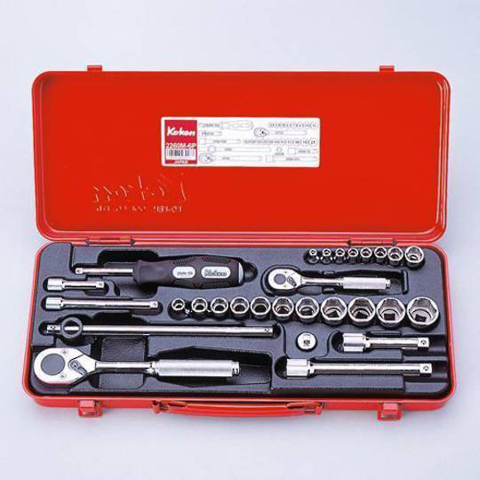 SOCKET SET COMBO 1/4 & 3/8Dr 28pc KOKEN