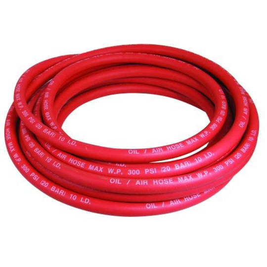 AIR HOSE RUBBER 10mm x 10Mt RED AMX