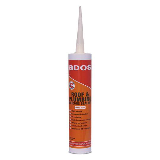 ADOS ROOF & PLUMBING SILICONE - 310ml CRC