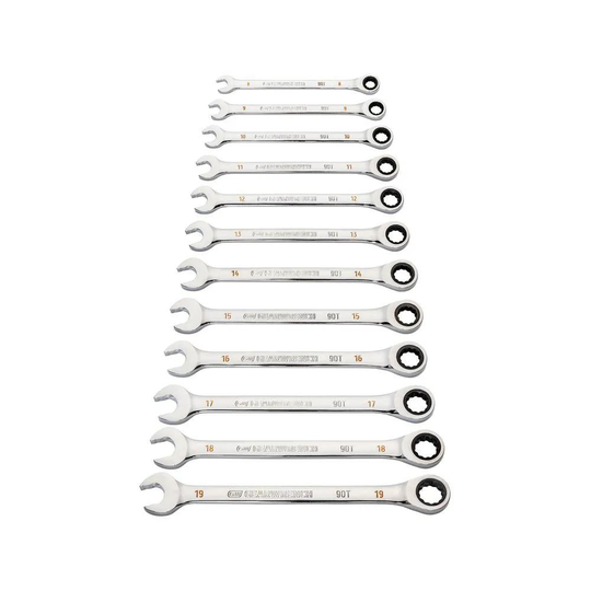 WRENCH RATCHET SET 8-19mm 12pc GEARWRENCH