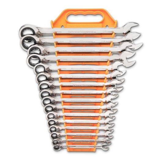 WRENCH RATCHET SET REVERSIBLE 8-25mm 16pc GEARWRENCH