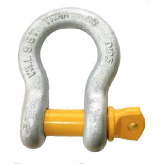 BOW SHACKLE HI-LOAD 6.5T - PIN 25mm