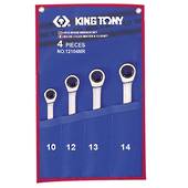 WRENCH RATCHET SET 10-14mm KING TONY