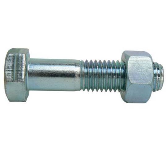 BOLT & NUT M6 x 12 ZINC 8.8G