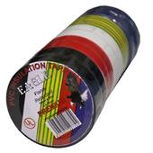 INSULATION TAPE 19mm RAINBOW 10pk