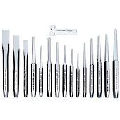 PUNCH & CHISEL SET 16pc AMPRO