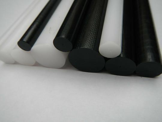 Black Acetal Joint Insert for Hex Carbon Fiber Shaft