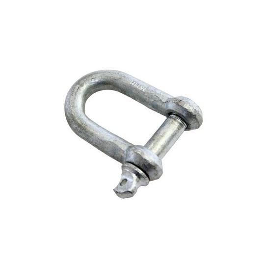 DEE SHACKLE GALV 5mm