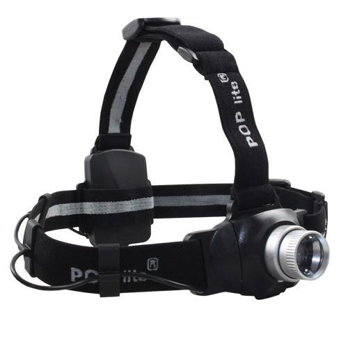 HEADLIGHT LED 160 LUMEN FOCUS/DIM H3 POP