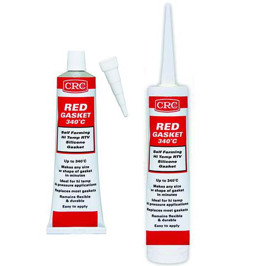 CRC 14059 RTV Silicone Sealant Red, Tube