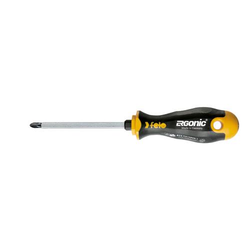 SCREWDRIVER PZ1 x 80mm ERGONIC FELO