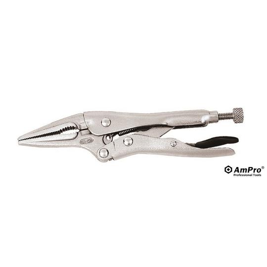 PLIER LOCKING LONG NOSE 150mm/6" AMPRO