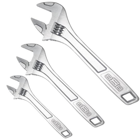 WRENCH ADJUSTABLE SET 3pce 150,200 & 250mm 888 by SP TOOLS
