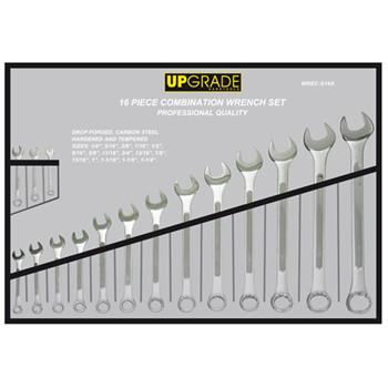 WRENCH R&OE SET 1/4-1.1/4 16pc UPGRADE