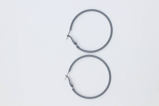 Smoky Loop Earrings