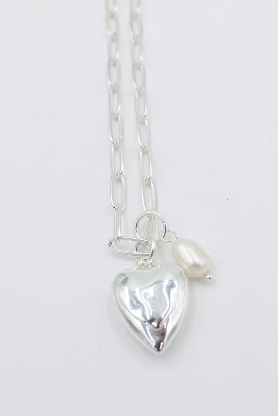 Framed Heart Necklace