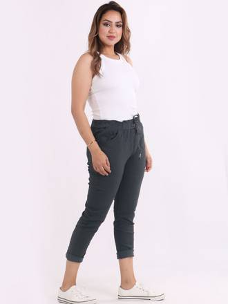 Riley Trousers Charcoal Size 10-14