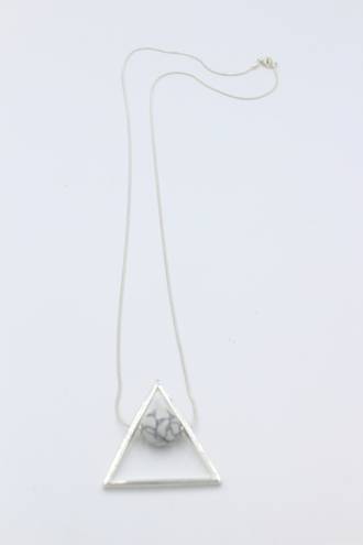 Luna Triangle Necklace