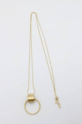 Gold Ringlet Necklace