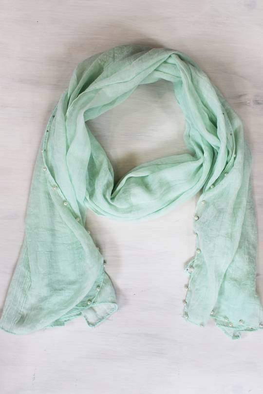 Pearly Mint Scarf