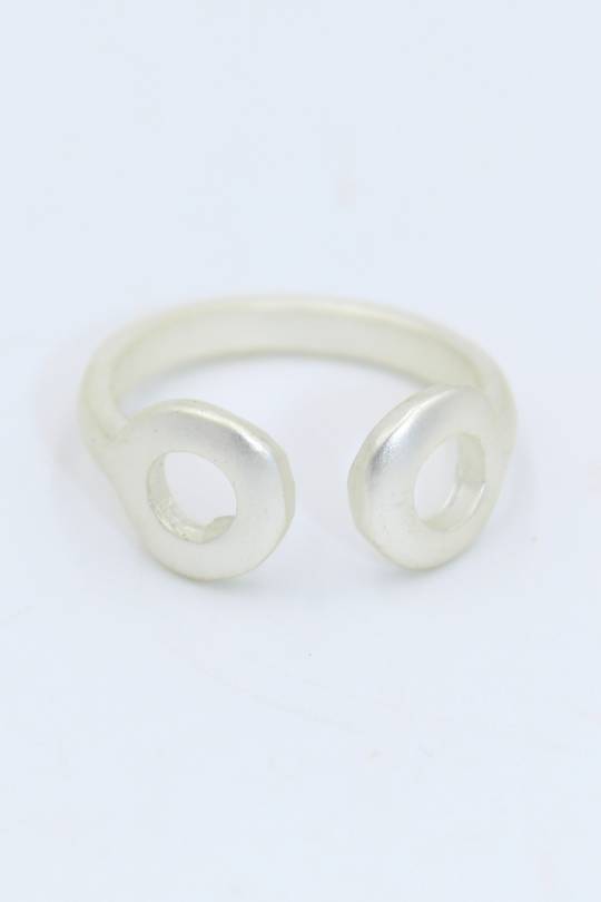 Coil Silver Ring