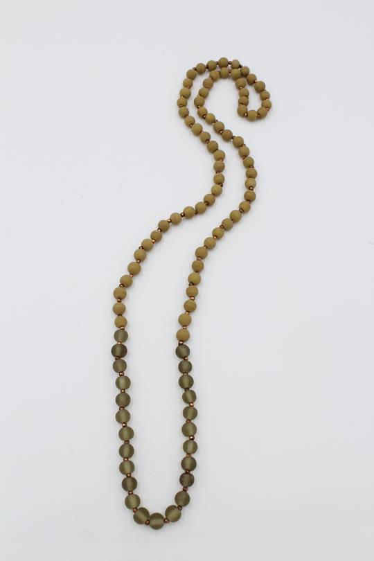Truffle Bead Necklace