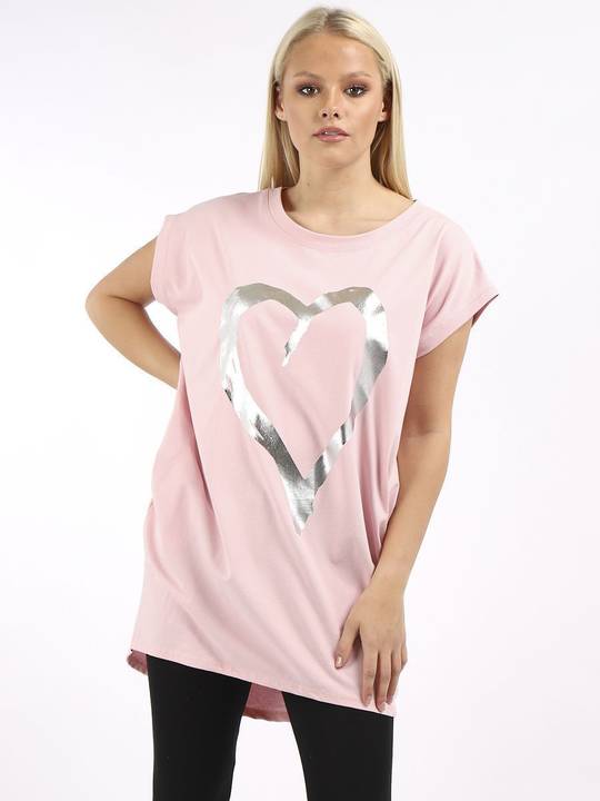 Romance T Shirt Pink