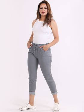 Riley Trousers Light Grey 14-18