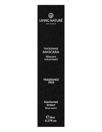 Living Nature | Thickened Mascara - Blackened Brown 8ml
