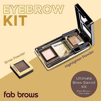 Fab Brows Duo Light | Medium Brown LUX