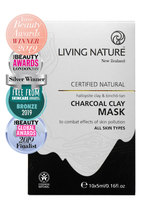 Living Nature | Charcoal Clay Mask - Single