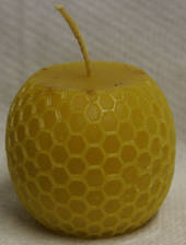 Moulded Beeswax Candle - Comb