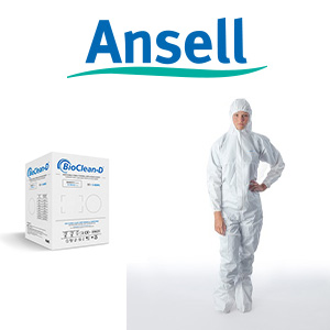 ANSELL BioClean Coveralls