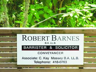 Robert Barnes Barrister & Solicitor