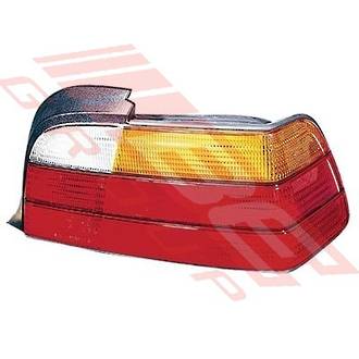 REAR LAMP - R/H - AMBER/CLEAR/RED - TO SUIT - BMW 3'S E36 1991-95 2DR
