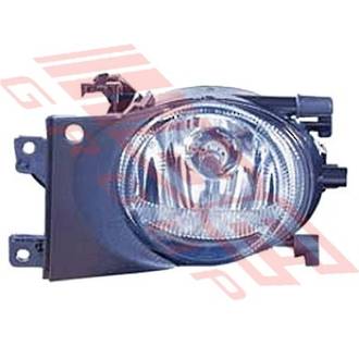 FOG LAMP - L/H - ROUND - TO SUIT - BMW 5'S E39 2000-2003 F/LIFT