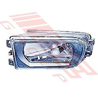 FOG LAMP - L/H - W/O VERTICAL LINES - TO SUIT - BMW 5'S E39 1996-99