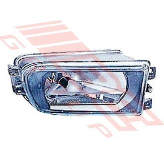 FOG LAMP - R/H - W/O VERTICAL LINES - TO SUIT - BMW 5'S E39 1996-99
